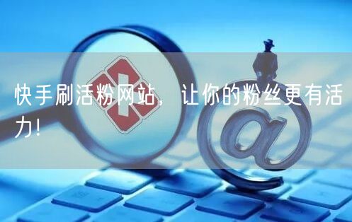 快手刷活粉网站，让你的粉丝更有活力！