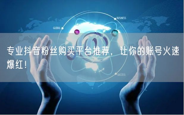 专业抖音粉丝购买平台推荐，让你的账号火速爆红！