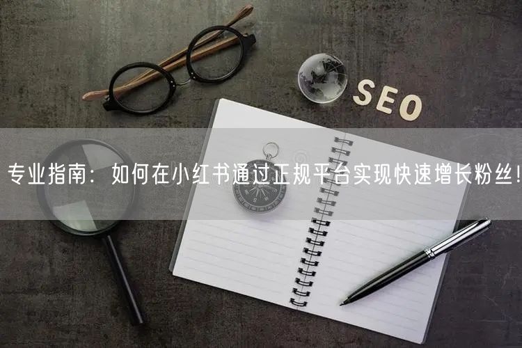 专业指南：如何在小红书通过正规平台实现快速增长粉丝！