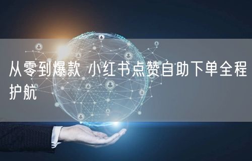 从零到爆款 小红书点赞自助下单全程护航