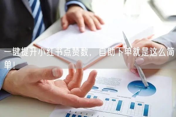 一键提升小红书点赞数，自助下单就是这么简单！