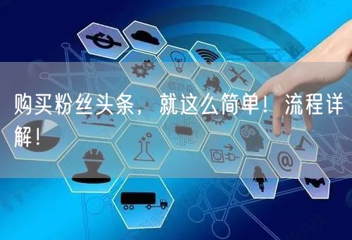 购买粉丝头条，就这么简单！流程详解！