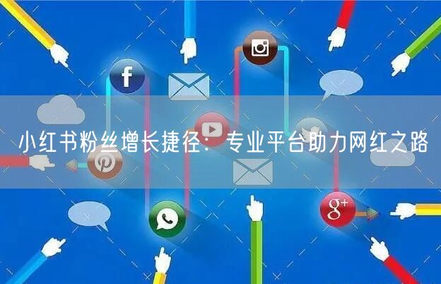 小红书粉丝增长捷径：专业平台助力网红之路