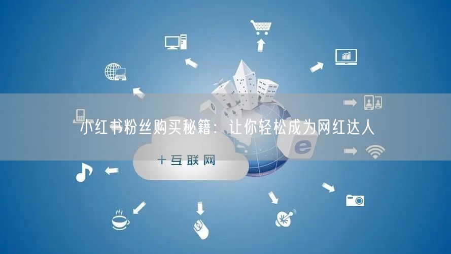 小红书粉丝购买秘籍：让你轻松成为网红达人