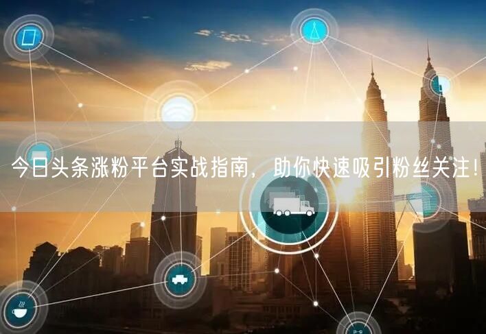 今日头条涨粉平台实战指南，助你快速吸引粉丝关注！
