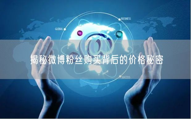 揭秘微博粉丝购买背后的价格秘密