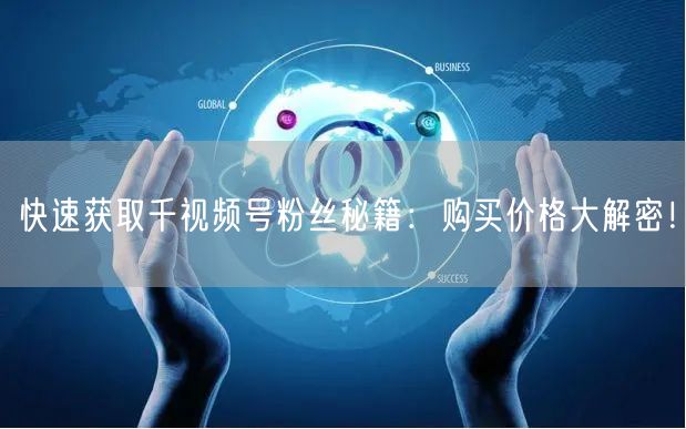 快速获取千视频号粉丝秘籍：购买价格大解密！