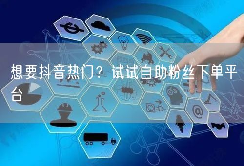 想要抖音热门？试试自助粉丝下单平台