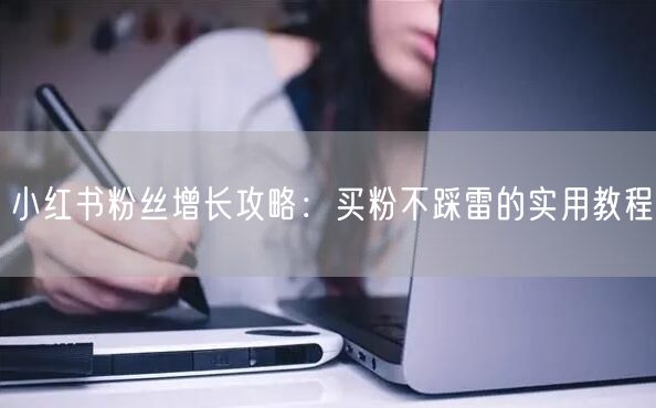 小红书粉丝增长攻略：买粉不踩雷的实用教程