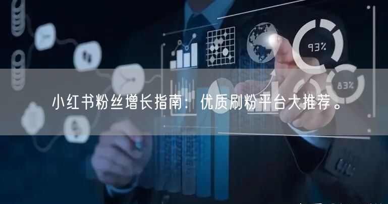 小红书粉丝增长指南：优质刷粉平台大推荐。