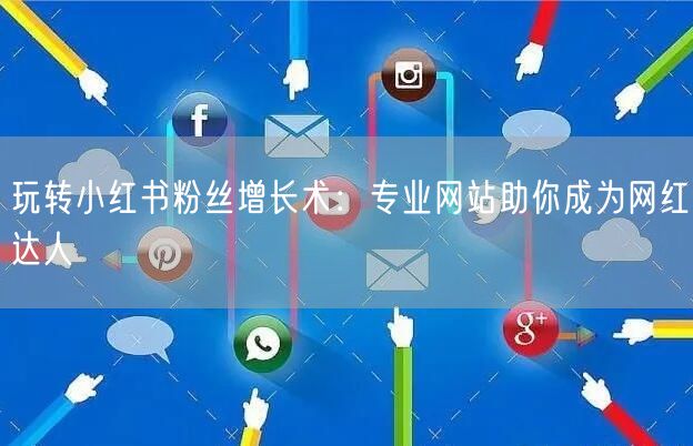 玩转小红书粉丝增长术：专业网站助你成为网红达人