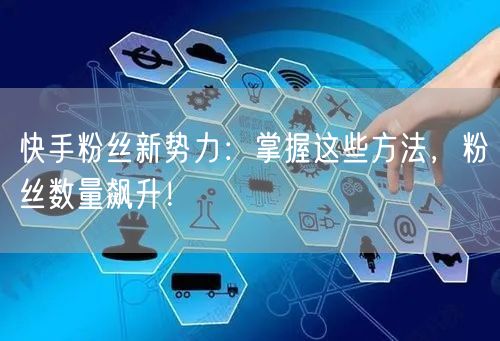 快手粉丝新势力：掌握这些方法，粉丝数量飙升！