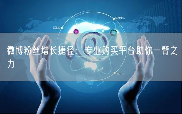 微博粉丝增长捷径：专业购买平台助你一臂之力