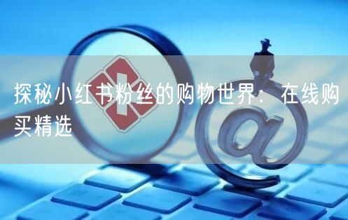 探秘小红书粉丝的购物世界：在线购买精选