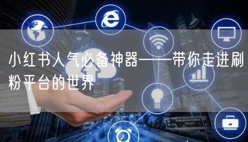 小红书人气必备神器——带你走进刷粉平台的世界